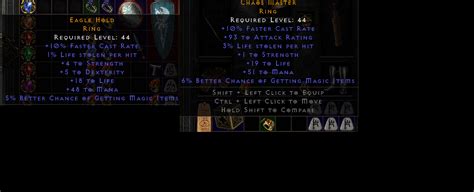 Iso Fcr Ring With High Mana Strength Magic Find Topic D Jsp