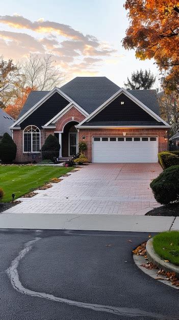 Premium Photo Smooth Concrete Driveway In Des Moines Iowa