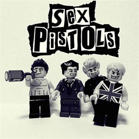 Sex Pistols Nos Groupes De Rock Pr F R S En Lego Elle