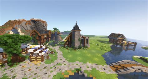 Wry Medieval Bank Minecraft Map