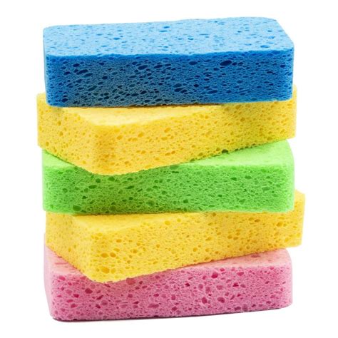 Randolph Sponges For Dishes Large Cellulose Kitchen Cleaning Non