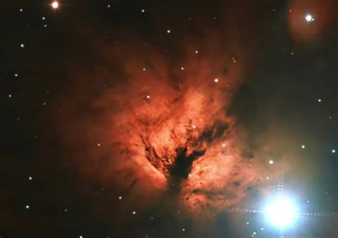 Flame Nebula - BKS Astronomy