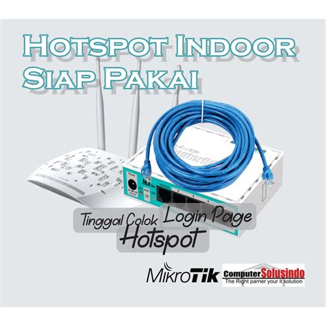 Jual Paket Lengkap Hotspot Indoor Untuk Office Sekolah Cafe Dll