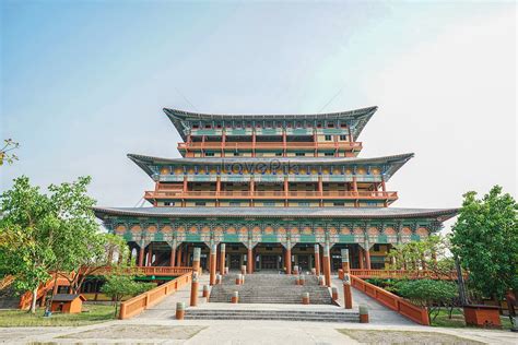 Korean Temple Architecture In Nepal Lumbini Picture And HD Photos ...