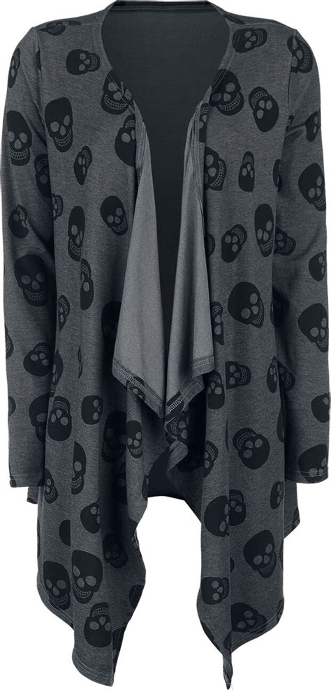 Skull Cardigan Fashion Victim Cardigan Emp