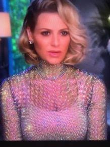 Dorit Kemsley S Crystal Sparkle Turtleneck Big Blonde Hair