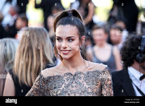 Marine Lorphelin Arrives To The Premiere Of Okja During The