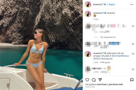 Ana Soria Luce Cuerpazo En Bikini En Su Escapada Con Ponce Famosos