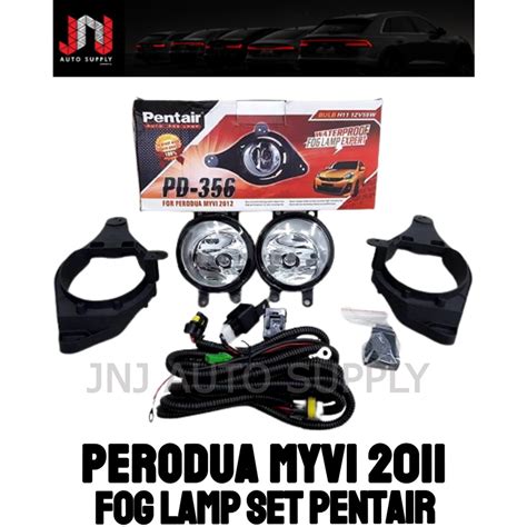 Pd Perodua Myvi Fog Lamp Spot Light Pentair W Wire Kit