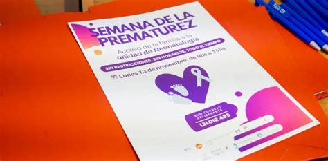 Semana De La Prematurez Charlas Y Actividades De Concientizaci N En La