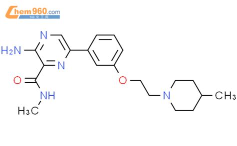 625461 18 9 Pyrazinecarboxamide 3 Amino N Methyl 6 3 2 4 Methyl 1