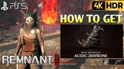 How To Get Acidic Jawbone Remnant Acidic Jawbone Material Location