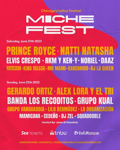 Miche Fest 2024 Lineup - Minna Sydelle