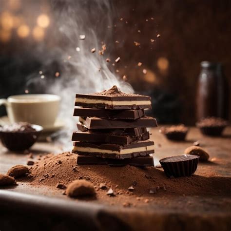 Premium Photo | Splash of Chocolate Background