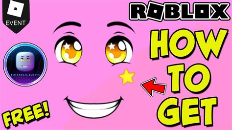 Free Item How To Get The Award Winning Smile In Roblox 2021 Bloxy Awards Event Prize Youtube