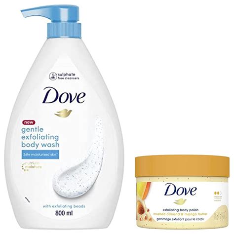 Buy Dove Exfoliating Body Polish Scrub Fruity Scent 298g Dove