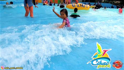 Berenang Dan Bermain Air Di Cikao Waterpark Kolam Ombak Mandi Busa