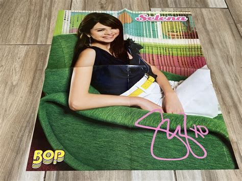 Big Time Rush Selena Gomez Teen Magazine Poster Photo Shoots Bop Teen Stars Forever Pinups