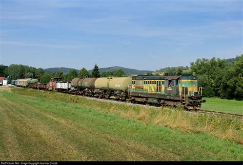 Beautiful CD 743 Train At Mezipotoci Czech Republic