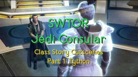 SWTOR Jedi Consular Story PART 1 Tython YouTube