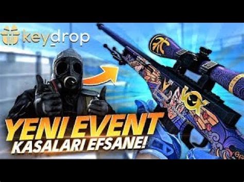 KEY DROP YENİ GELEN 14 ŞUBAT ETKİNLİK KASALARINI DENEDİM KEY DROP