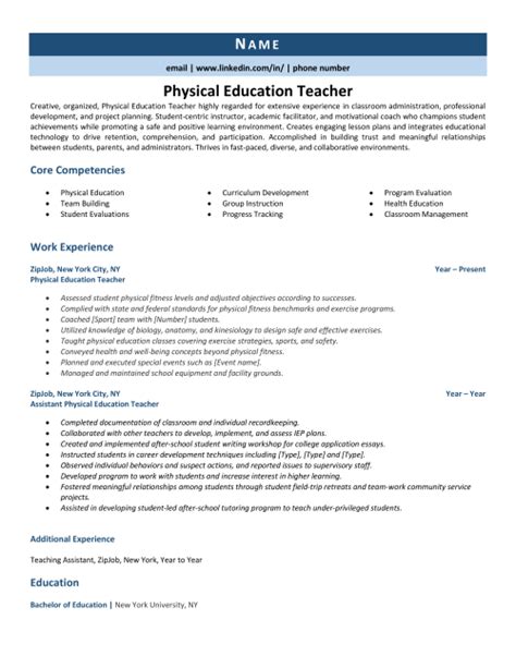 20 Teacher Resume Examples That Work In 2024 Zipjob