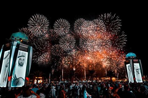 Sheikh Zayed Festival In Abu Dhabi Fireworks Show Cultural