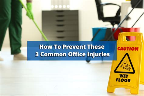 How To Prevent These 3 Common Office Injuries Solutions Northwest Inc