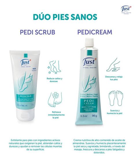 Pies Sanos Y Renovados Exfoliante Para Pies Just Productos Cuidado