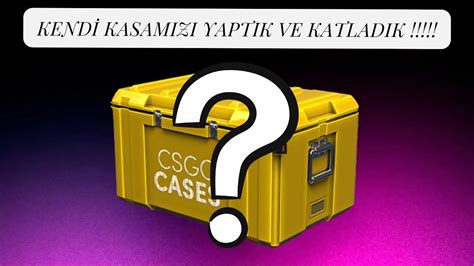 ZARAR ETTİRMEYEN KASA YAPTIK VE KATLADIK csgocases YouTube