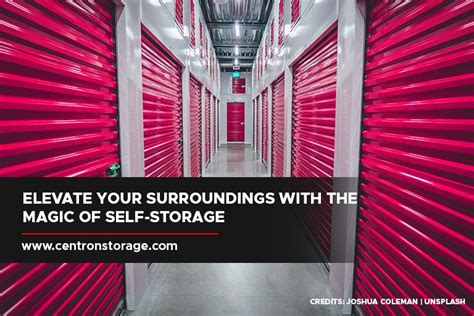 How Self Storage In Willowdale Can Transform Your Space Centron Self