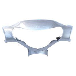 Nikavi N B Head Light Visor Mask Compatible For Tvs Scooty Pep Silver