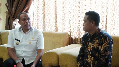 Audensi Dengan KPU Faisal Hasrimy Titip Pesan Sukseskan Pilkada 2024