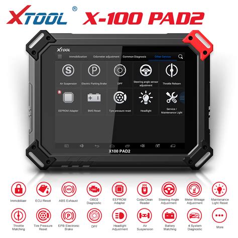 Français Xtool X100 PAD 2 Pro Full Version with VW 4th 5th IMMO