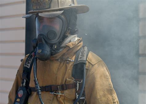 Dod Fire News Th Fighter Wing Firefighters Are Tested During A