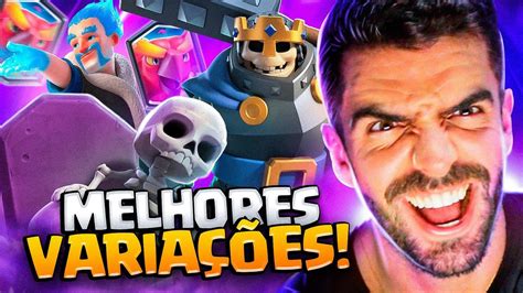 TOP 3 VERSÕES DE DECK DE CEMITERIO DA ATUALIDADE DO CLASH ROYALE YouTube