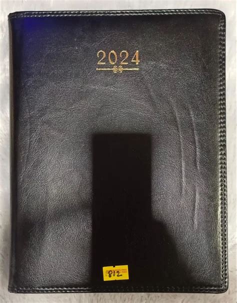 Glue Bound PU Leather Cover New Year Diaries 2024 Size B5 At Rs 195