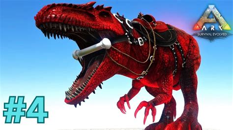 Tamed Most Powerful Eternal Alpha Giganotosaurus Ark Survival Evolved