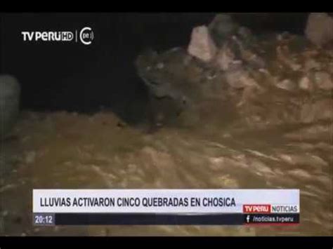 Cinco Quebradas Se Activaron En Chosica Tras Fuertes Lluvias Youtube