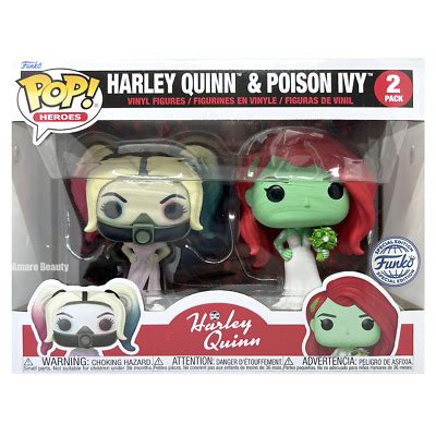 DC Harley Quinn Poison Ivy Funko Pop Vinyl Figure EE Exclusive 2