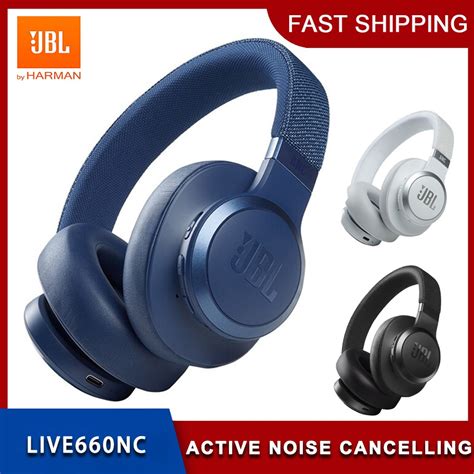 JBL LIVE 660NC Ruído Ativo Cancelando Fone De Ouvido Sem Fio Bluetooth