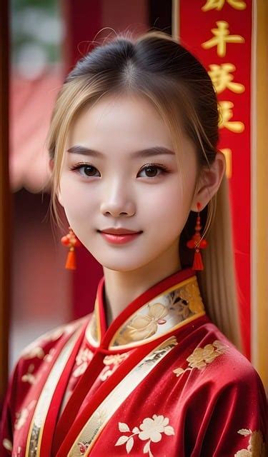 Download Chinese, Asian, Traditional Costume. Royalty-Free Stock Illustration Image - Pixabay