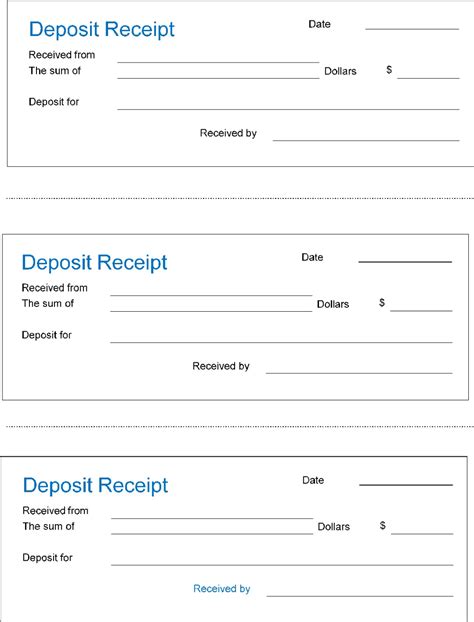 Bank Deposit Slip Templates Free Report Templates Artofit