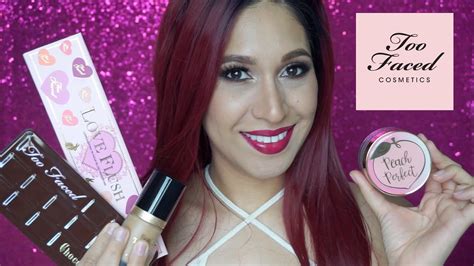 MAQUILLAJE CON UNA SOLA MARCA Too Faced YouTube