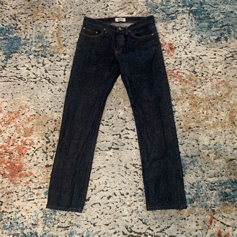 Naked Famous Denim Jeans Naked Famous Weird Guy Deep Indigo Rigid