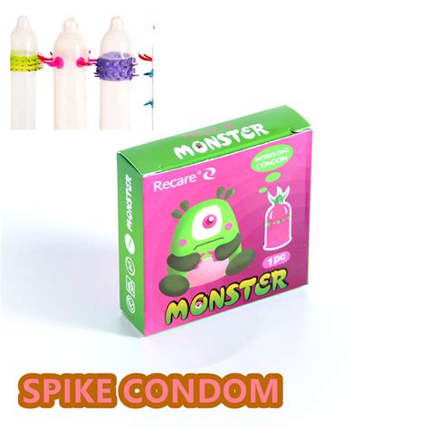 Wholesale Safety Comfortable Durable Condom Adult Couple Silicone Spike