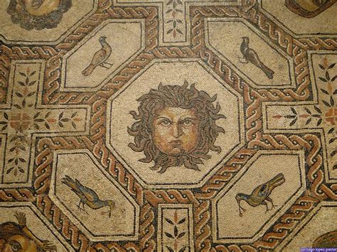 Mosaico de Medusa y las estaciones Museo Arqueológico Nac Flickr