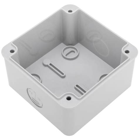 Square Surface Junction Box IP44halogens Free LSZH 95x95x60mm Cablematic