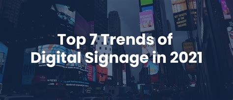 Digital signage industry trends | Digital signage trends - Pickcel