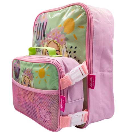 Ripley Set Piezas Barbie Mochila Lonchera Cartuchera